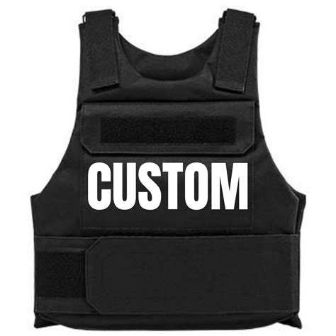 design your own bulletproof vest.